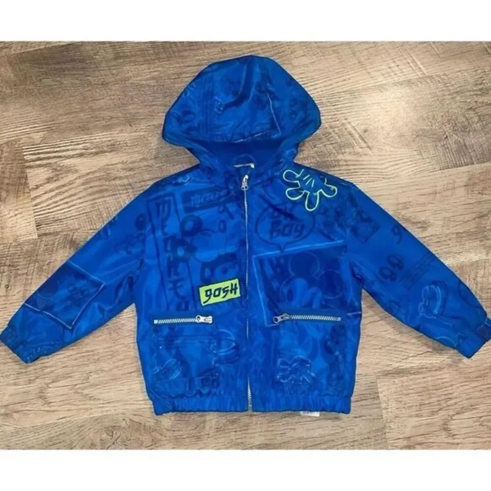 Disney mikey fleece lined jacket 3T